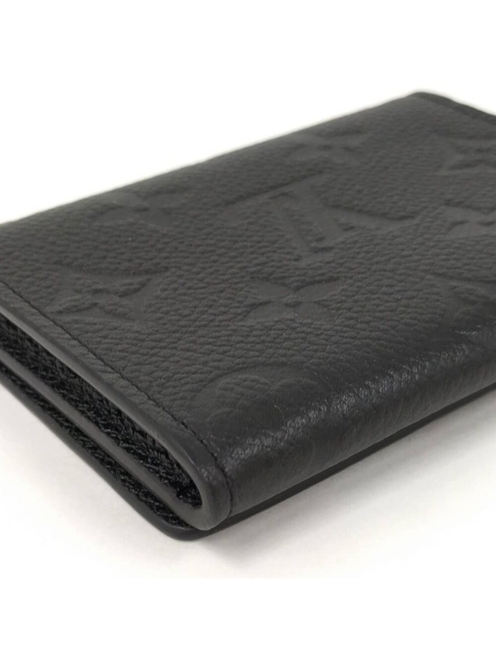 Louis Vuitton Envelope Calto Visit Card Case Monogram Empreinte Noir - Picture 7 of 9